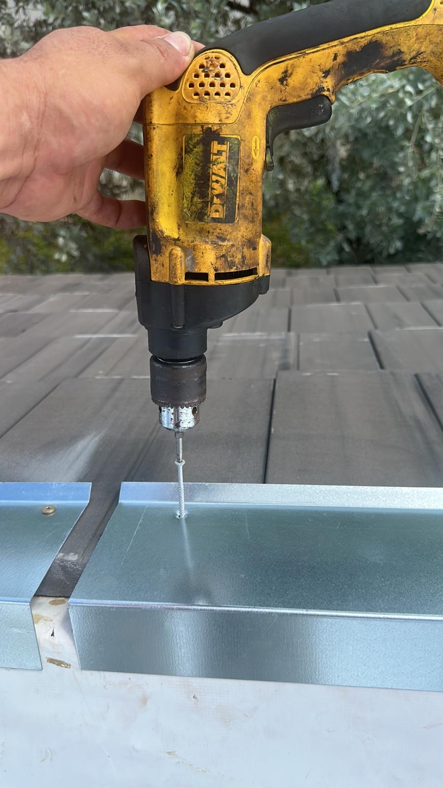 Residential roof flashing installation