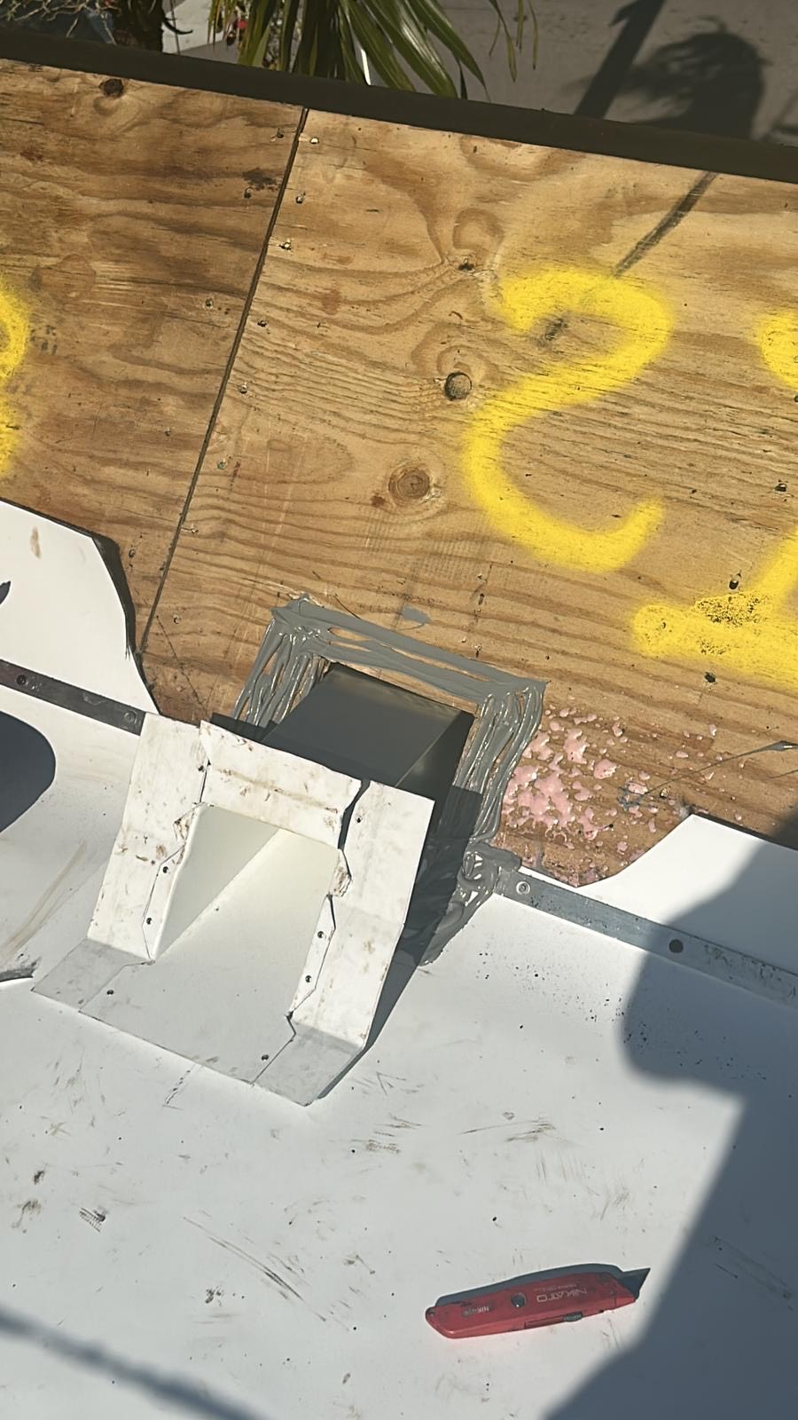 Residential wall penetration flashing detail