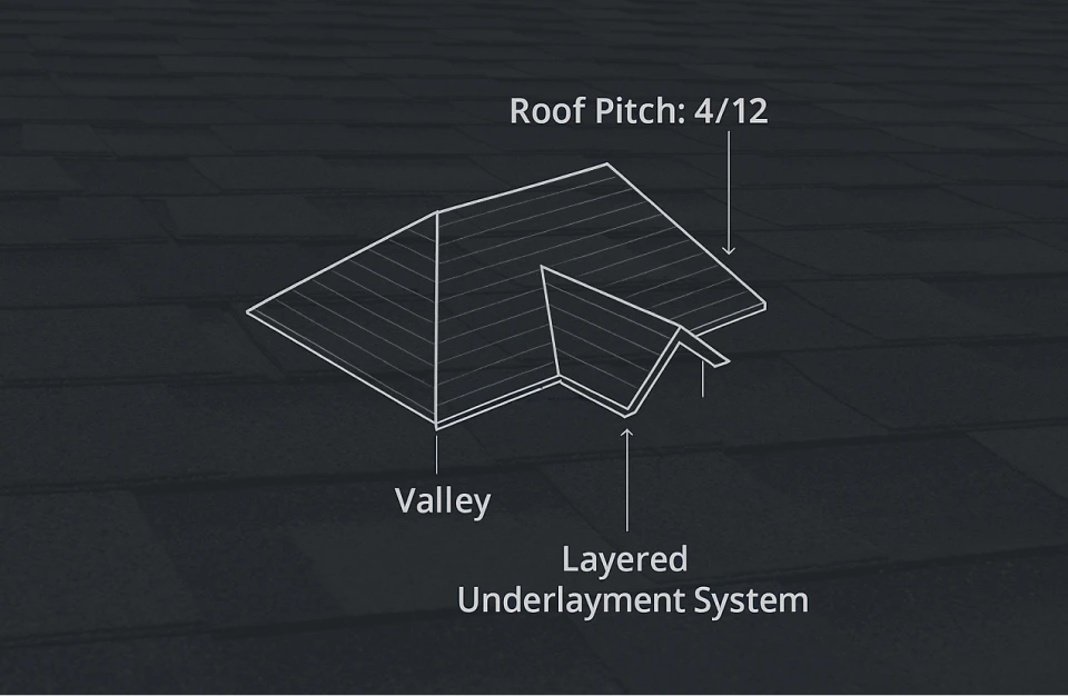 Roof replacement work and crew safety practices