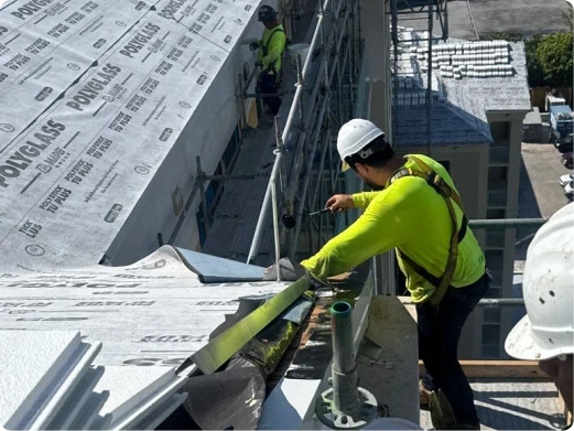 Tile roofing repair and installation by licensed roofer